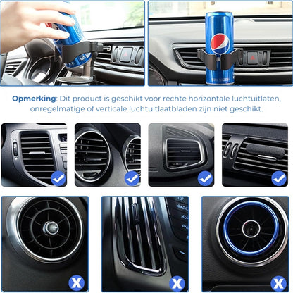 Holdio™ - Verstelbare bekerhouder voor in de auto