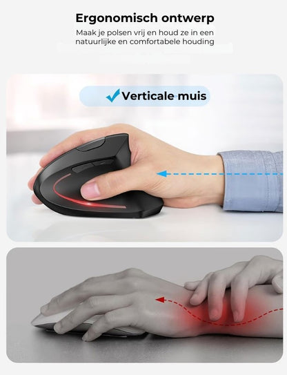 Ergonomische Verticale Muis