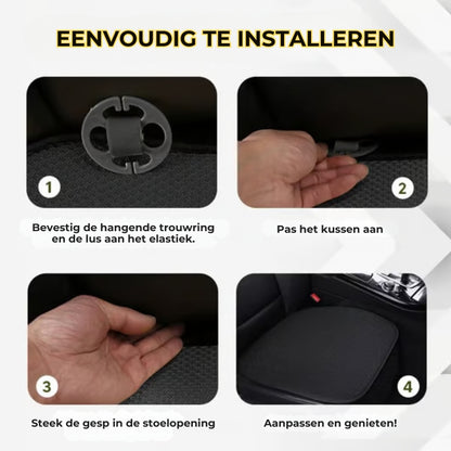 Ademende en Slipvaste Autostoelhoezen van ijszijde