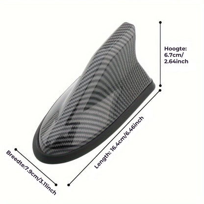 Haaienvinantenne met LED-Zonnelicht en Anticollisiefunctie