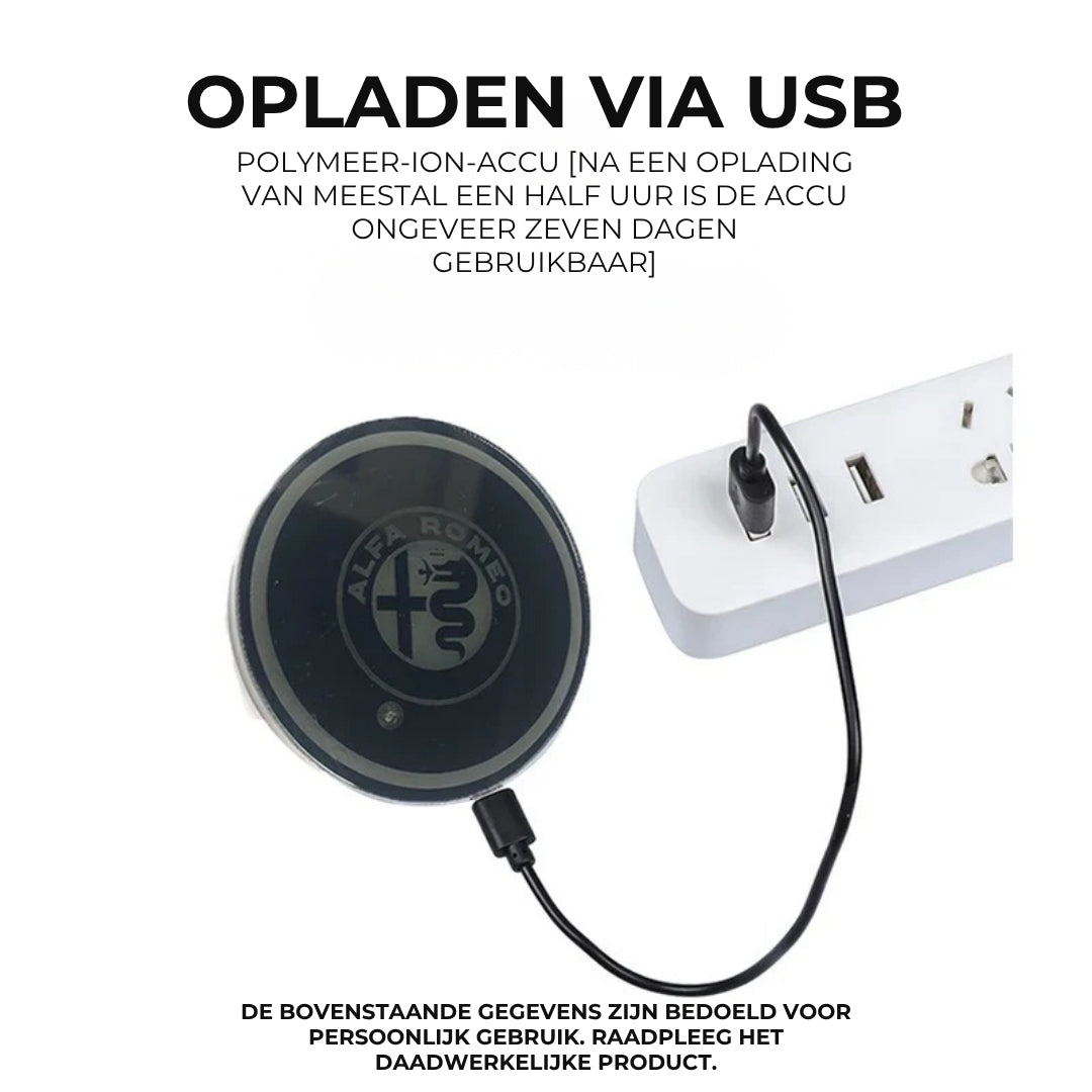 Auto LED-onderzetters