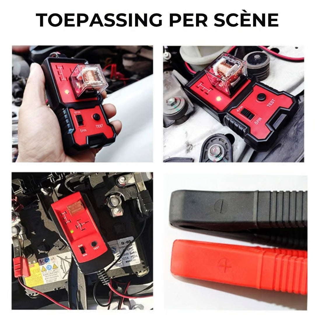 Relais autotester – Geavanceerd diagnoseapparaat