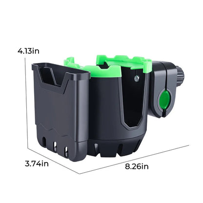 2-In-1 Beker- en Telefoonhouder voor Fiets