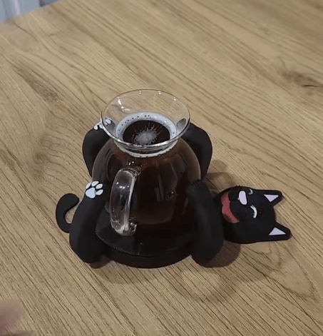 Schattige Kattenonderzetter