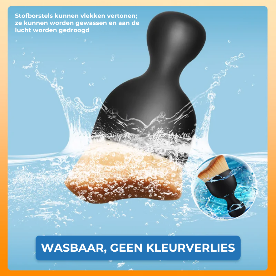 Microvezel Autoborstel – geschikt voor zowel natte als droge reiniging