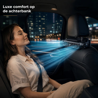 💨 Krachtige Autostoel Ventilator