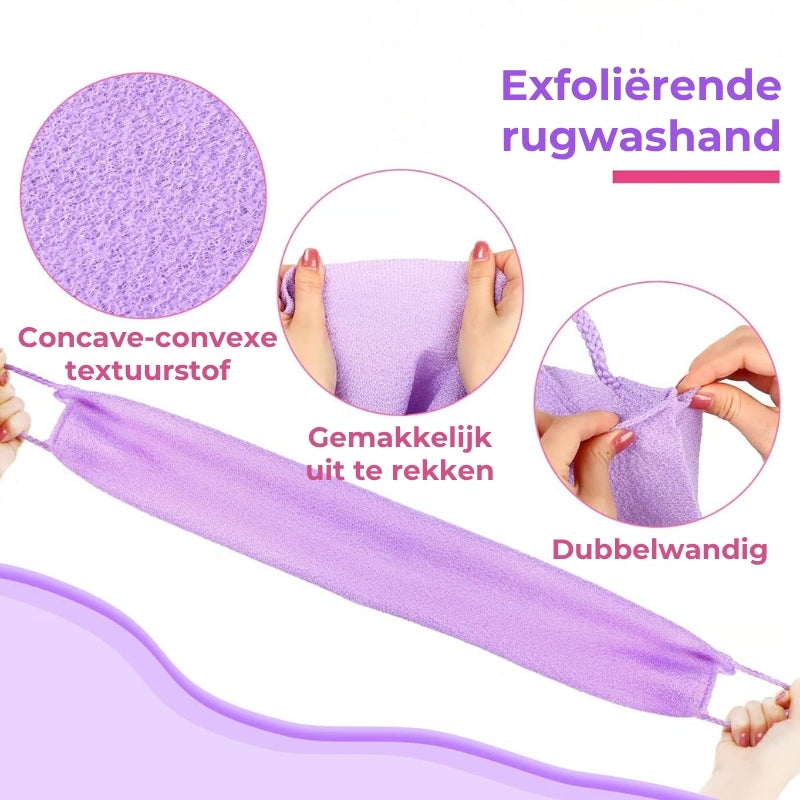 Exfoliërende Rugwashand