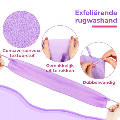 Exfoliërende Rugwashand