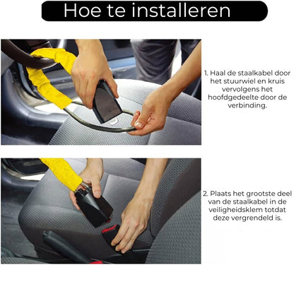 Stuurwiel Anti-Diefstal Ketting