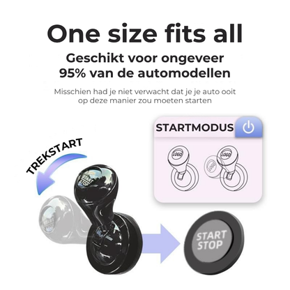 Metalen Hendel Startknop - Functionele afdekking
