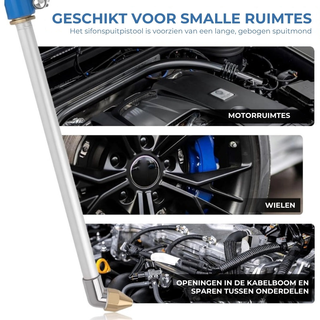 Hogedrukreinigingspistool voor Motoren