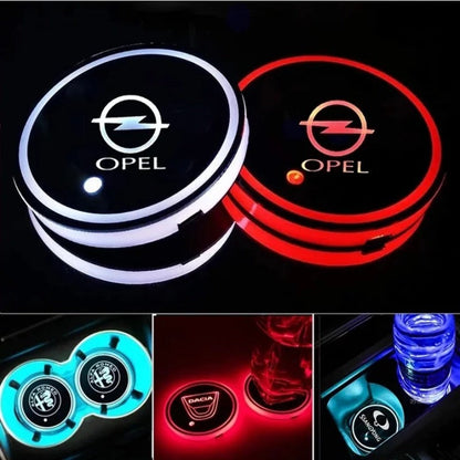Auto LED-onderzetters