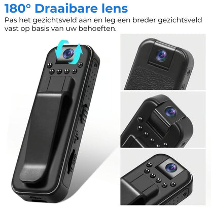 Draagbare minicamera