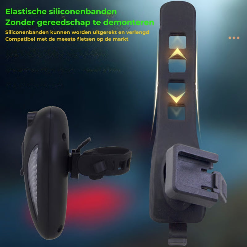 Fietsachterlicht - Vleugelprojectie