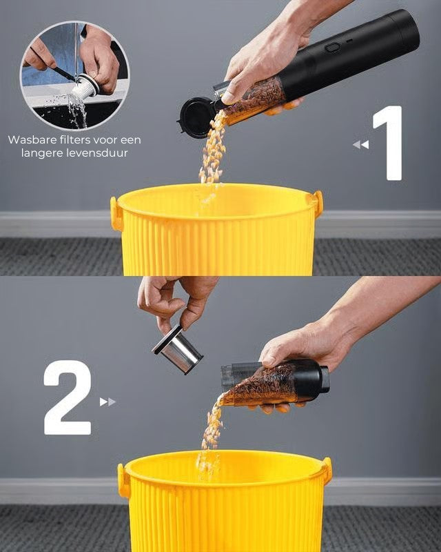 V8 Mate Draadloze Autostofzuiger met hoog vermogen 13000Pa/30AW