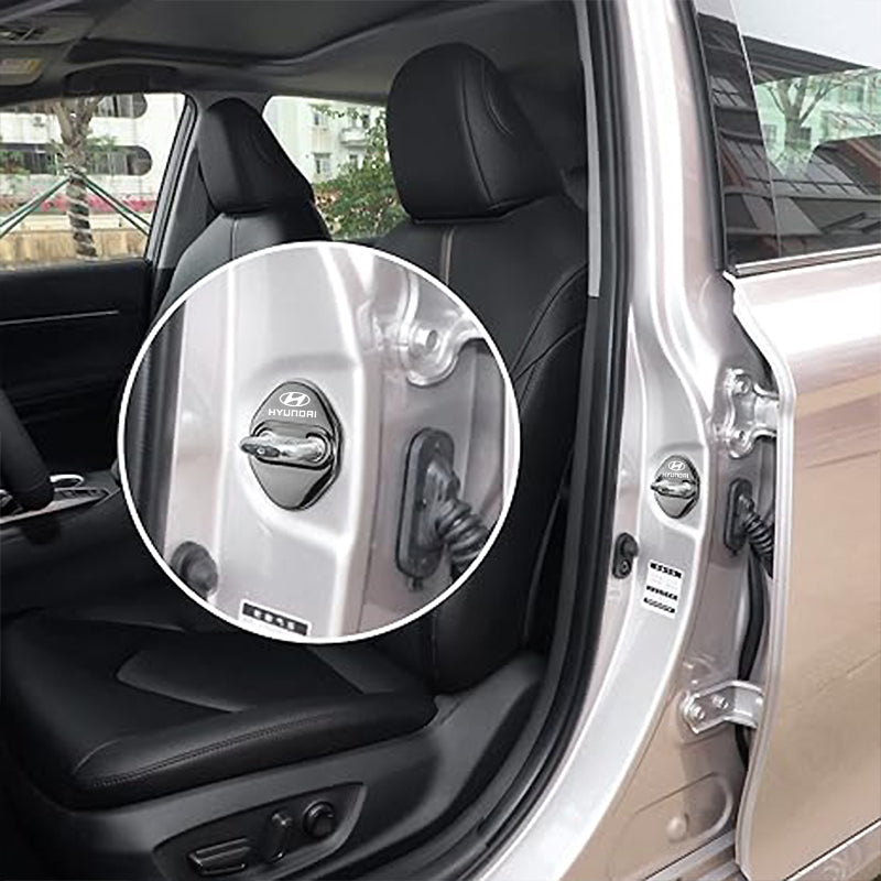 📣 Auto Deurgrendel Metalen Beschermcovers (4 stuks)