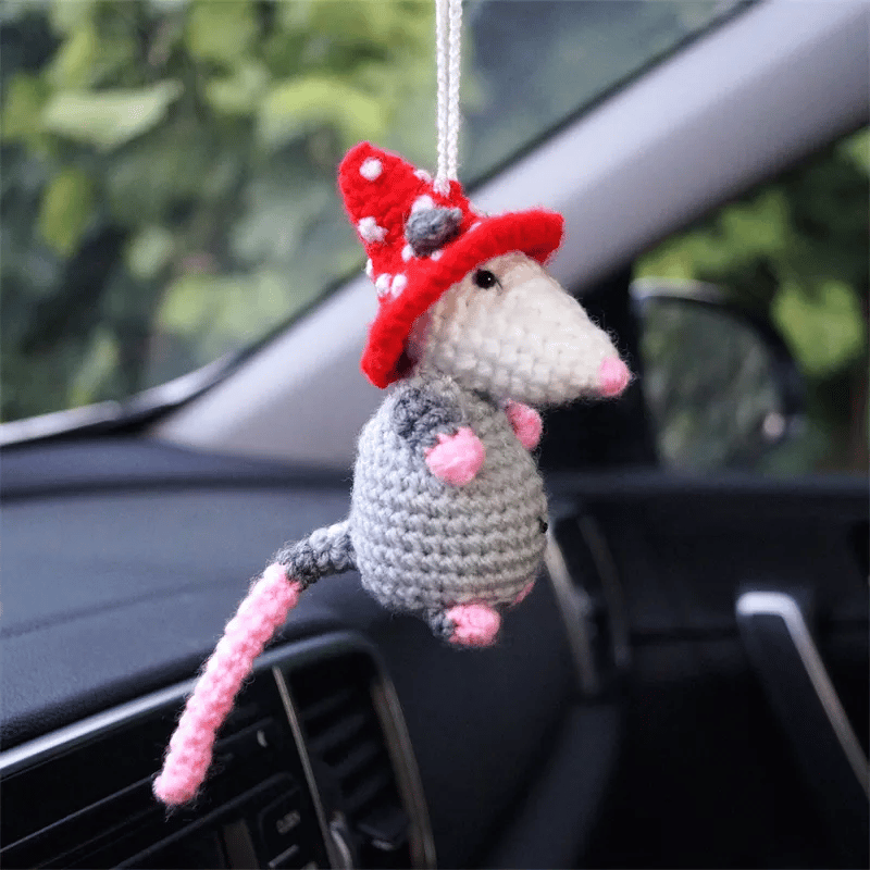 Handgemaakte Auto Muis Amulet