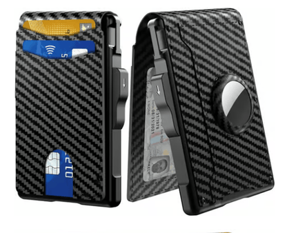 Leren RFID Airtag Portemonnee