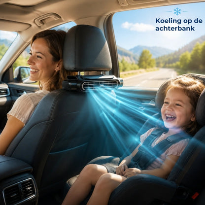 💨 Krachtige Autostoel Ventilator