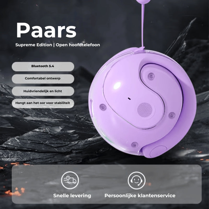 AI-vertaling Draadloze OWS Bluetooth 5.4-koptelefoon