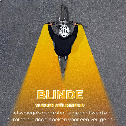 360° draaibare en verstelbare fietsspiegel