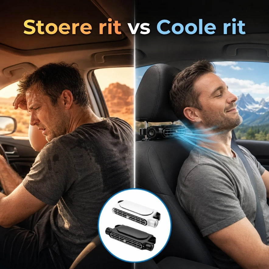 💨 Krachtige Autostoel Ventilator