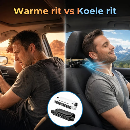 💨 Krachtige Autostoel Ventilator