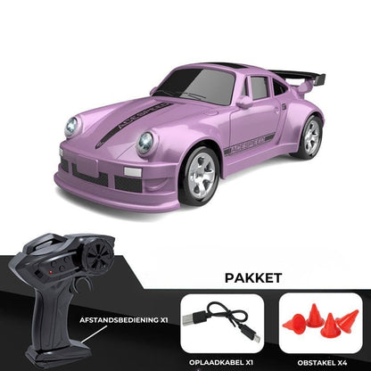 Mini-raceauto met afstandsbediening