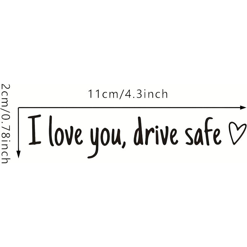 Achteruitkijkspiegel Vinyl Sticker