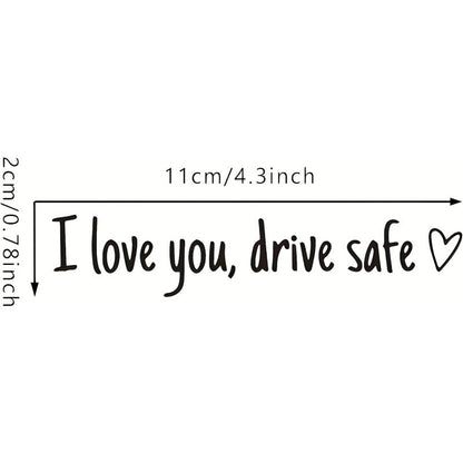 Achteruitkijkspiegel Vinyl Sticker