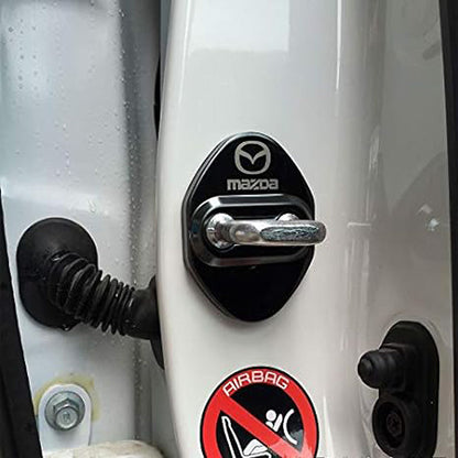 📣 Auto Deurgrendel Metalen Beschermcovers (4 stuks)