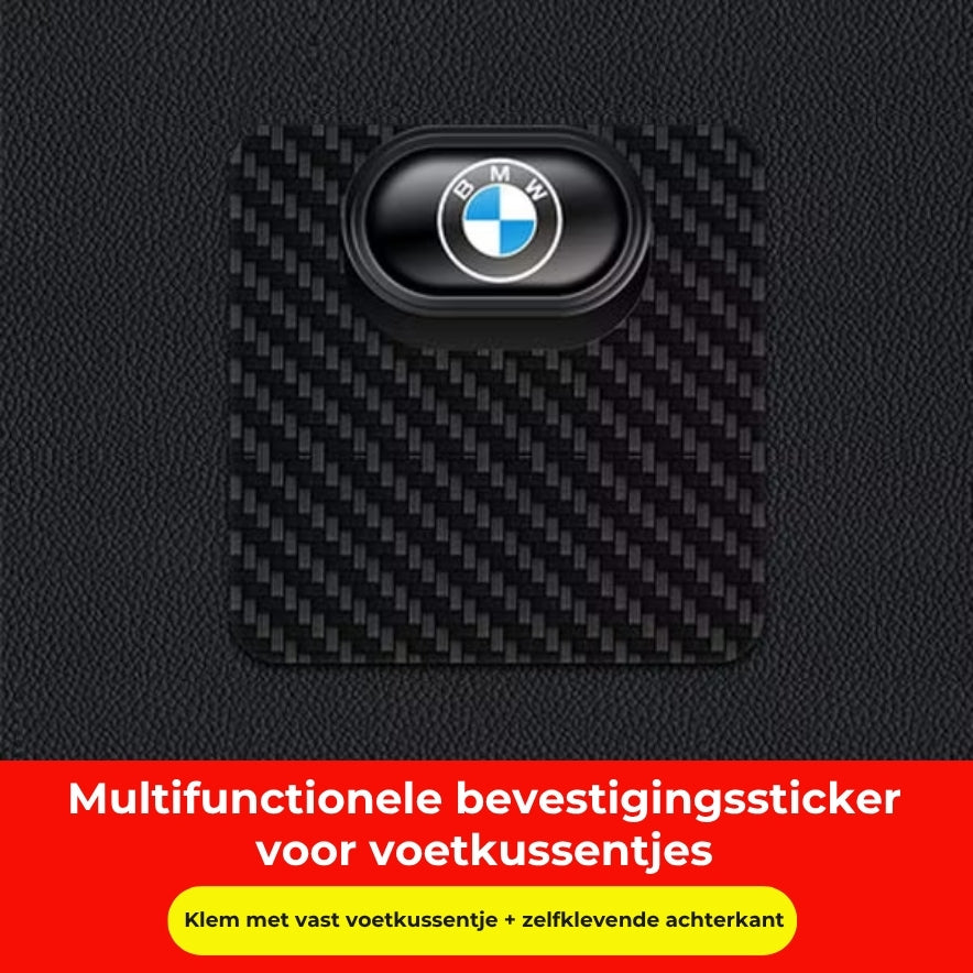Multifunctionele bevestigingsgesp van koolstofvezel (4st)