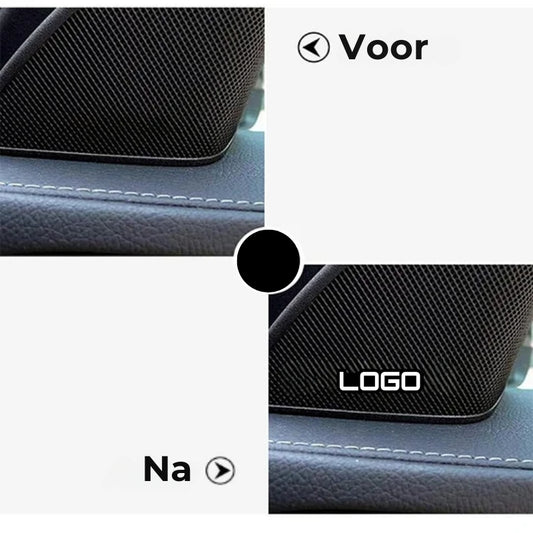 3D Auto Creatieve Decoratie Stickers (4st)