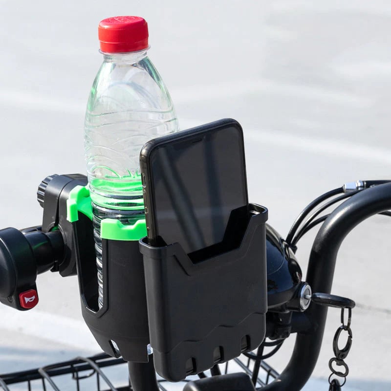 2-In-1 Beker- en Telefoonhouder voor Fiets