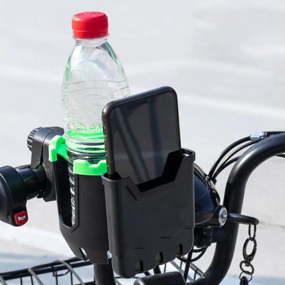 2-In-1 Beker- en Telefoonhouder voor Fiets