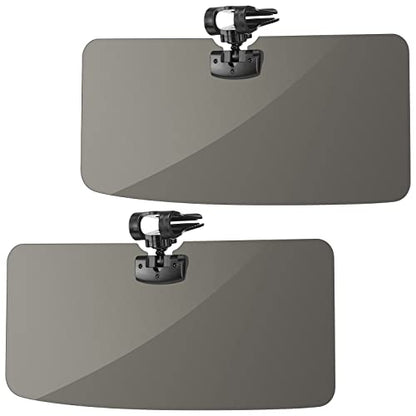 Zonneklep voor auto met gepolariseerde bescherming tegen verblinding