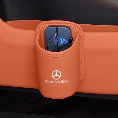 Lederen bekerhouder – Clip-on Custom Design