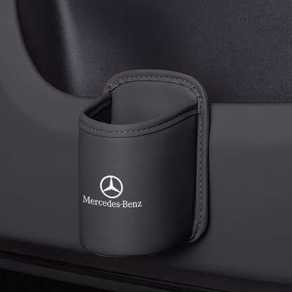 Lederen bekerhouder – Clip-on Custom Design