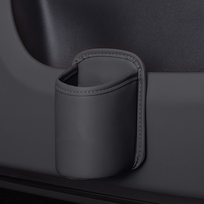 Lederen bekerhouder – Clip-on Custom Design