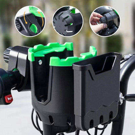 2-In-1 Beker- en Telefoonhouder voor Fiets