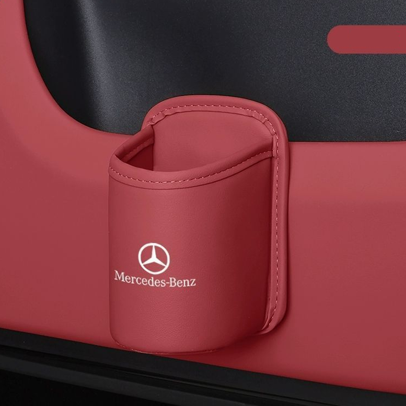 Lederen bekerhouder – Clip-on Custom Design