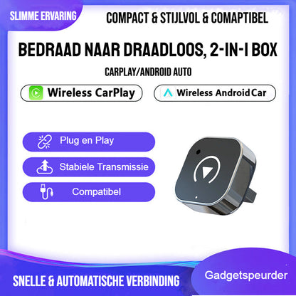 Mini Draadloze CarPlay Adapter