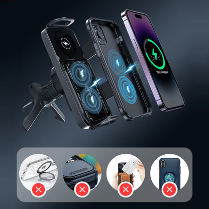 Zeer intelligente houder voor mobiele telefoon/tablet📱🚗